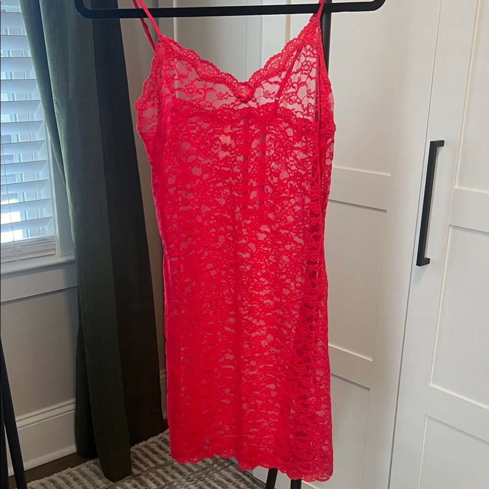 Red Victorias Secret Night Gown